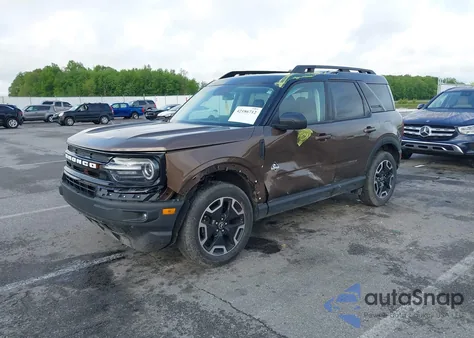 2022 Ford Bronco Sport Outer Banks из США, поврежденный, VIN 3FMCR9C64NRE24601